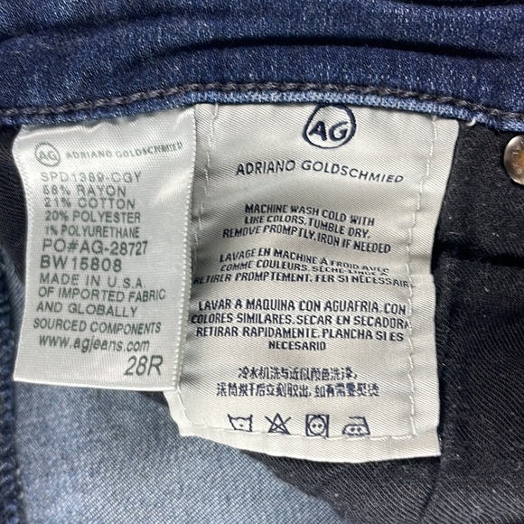 AG Adriano Goldschmied Women’s The Legging Ankle, Super Skinny Ankle Jeans sz 28 - Picture 6 of 13